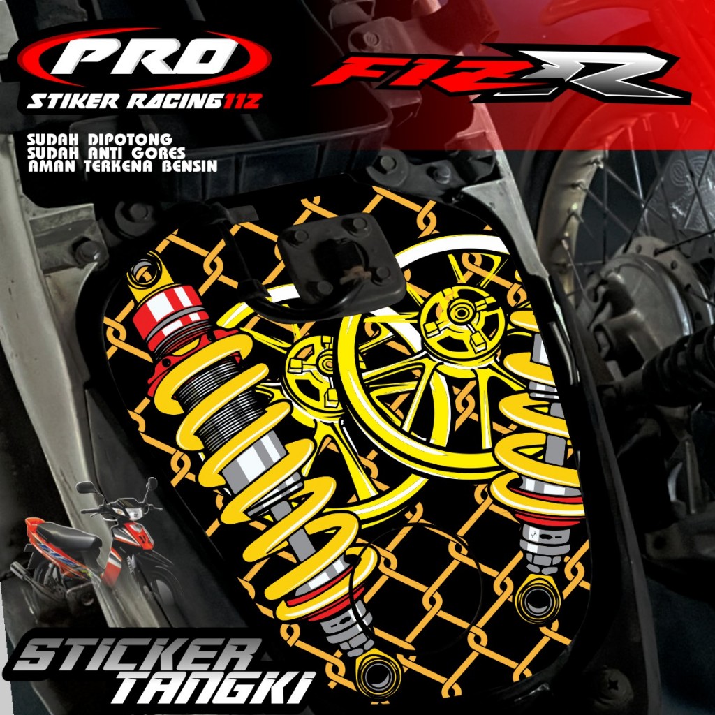 STIKER TANGKI FIZR STIKER TANGKI TEMPEL BODY MOTOR FIZR STIKER TANGKI FIZR