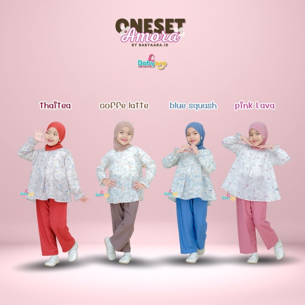 [PRE ORDER] AMORA ONESET ORIGINAL BY BABYARA