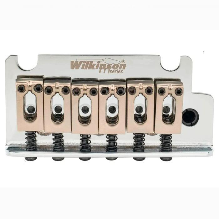 Tremolo Bridge Guitar Gitar Stratocaster Dual Pivot Wilkinson WOV-07 Chrome Original