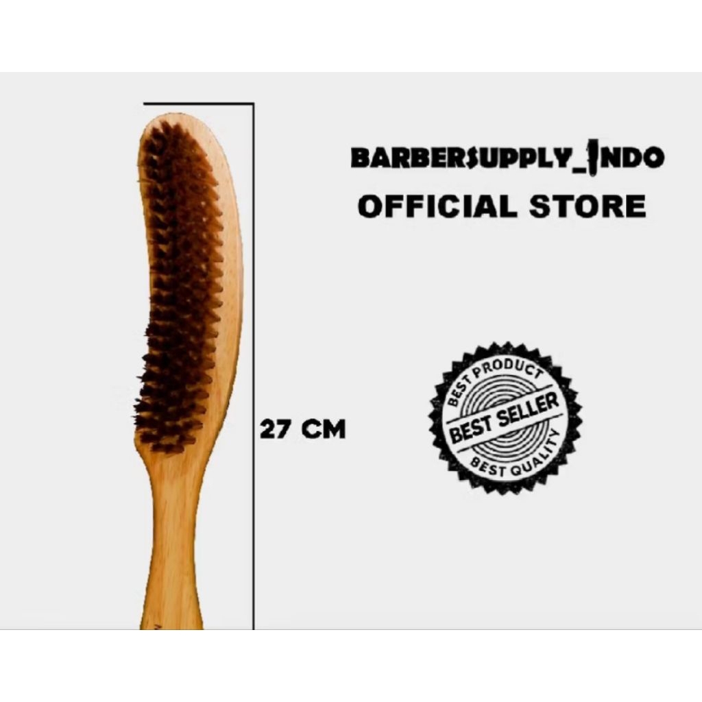 Kuas Barber / Kuas Barbershop / Kuas Pembersih Rambut / Barber Brush