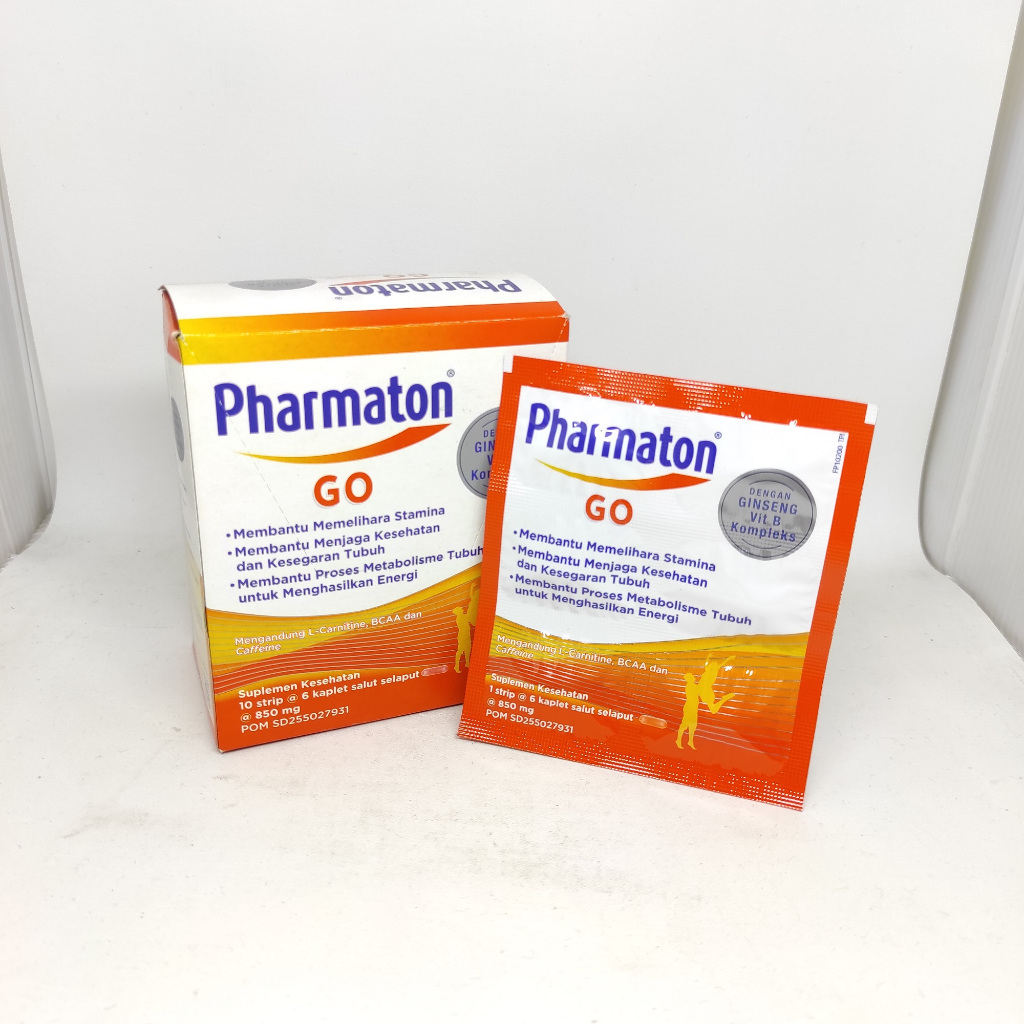Pharmaton Go Multivitamin Menjaga Kesehatan Tubuh