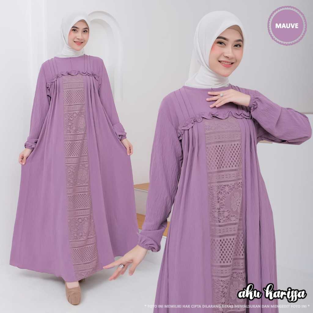 AGNIA DRESS AKU KARISSA, GAMIS CRINGKEL
