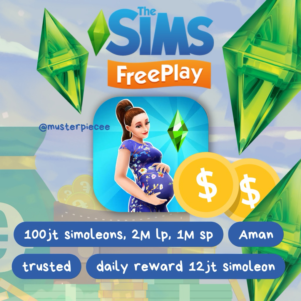THE SIMS FREEPLAY (Save Data) Tutor Sampai Berhasil  for IOS & Android