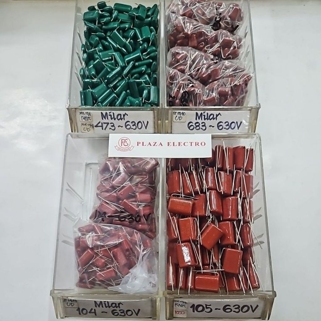 CAPASITOR MILAR 104 / 105 / 473 / 683 J - 630V VOLT KAPASITOR MYLAR