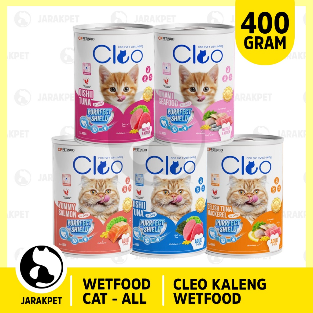 Cleo Kaleng Adult Tuna Mackerel - Cleo Kaleng Adult Salmon - Cleo Kaleng Adult Tuna - Cleo Kaleng Ad