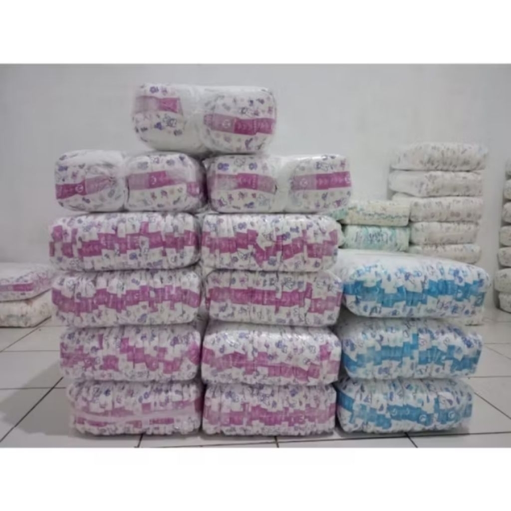 Popok sekali pakai merek Merries kemasan repack isi 50pcs harga lebih hemat
