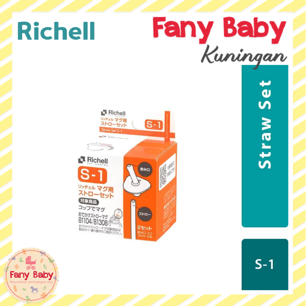 RICHELL STRAW SET S-1 | REPLACEMENT PARTS CUP DE MUG RICHELL