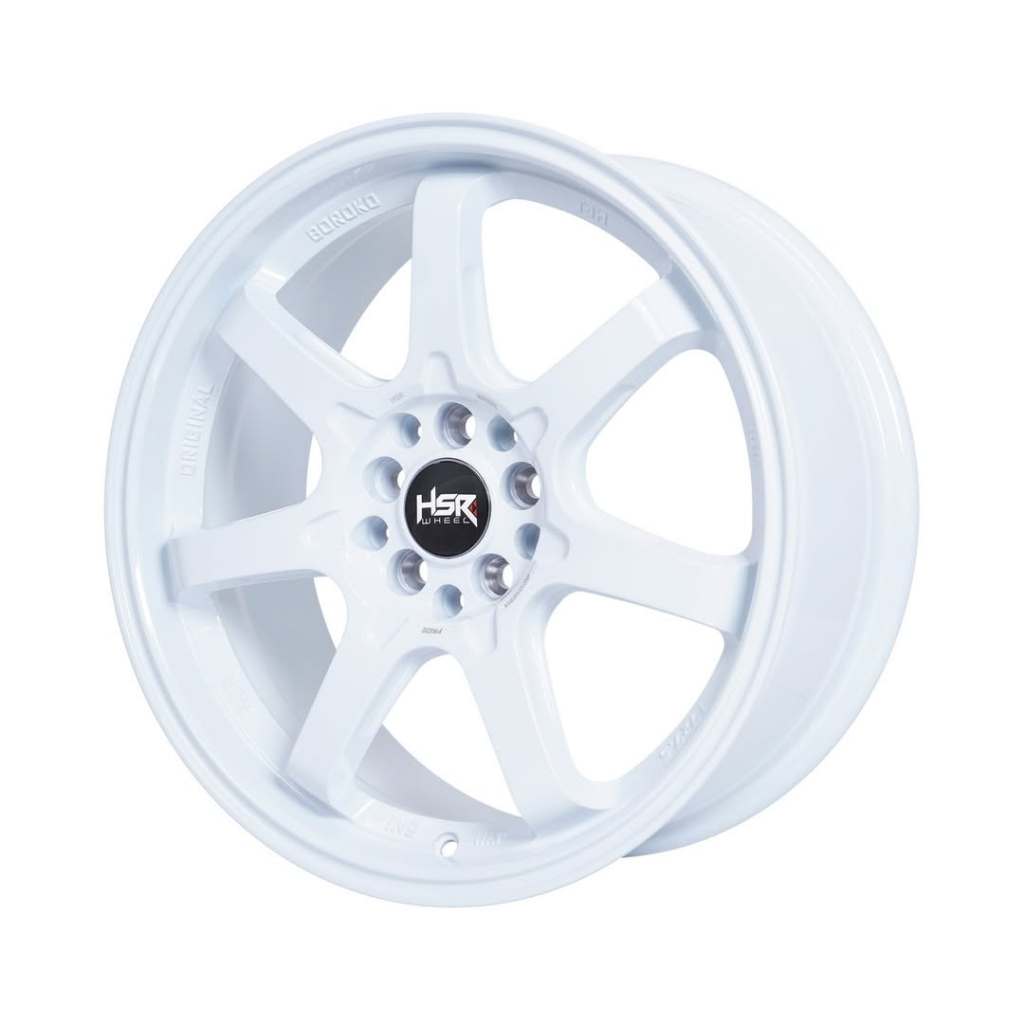 Hsr Wheel - Velg Hsr Boroko Tjh R17 H5X100/114 White