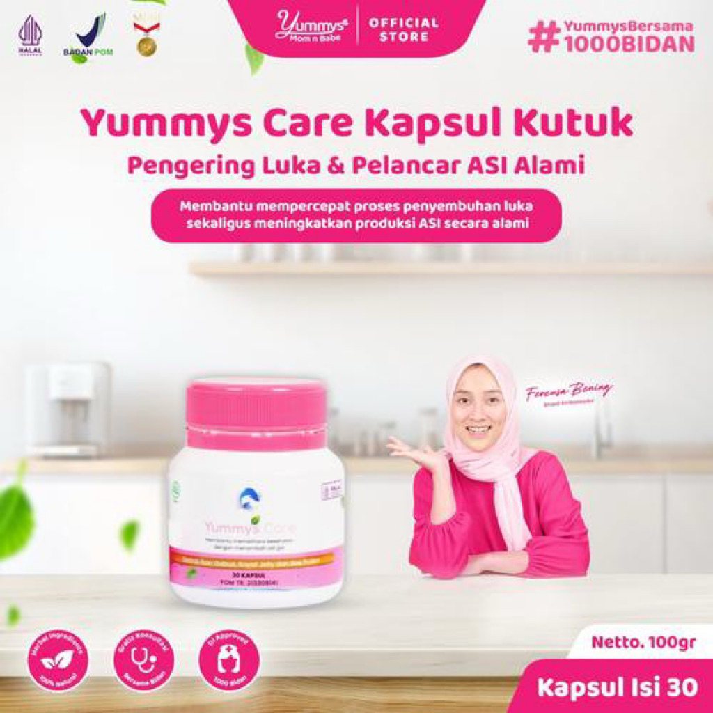 YUMMYS CARE KAPSUL KUTUK 30KAPSUL