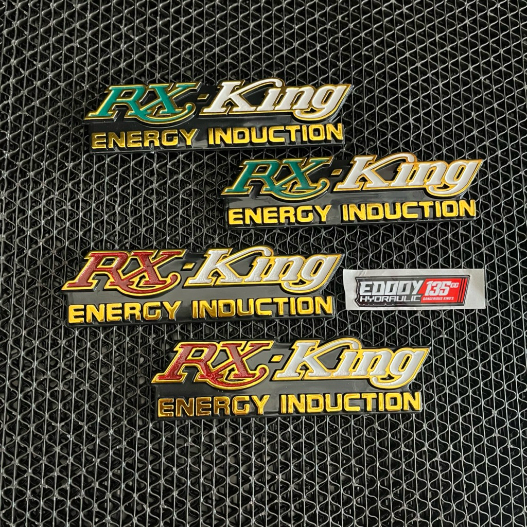 EMBLEM BOX AKI RX KING KOBRA MASTER - EMBLEM RX KING MERAH RX KING MASTER