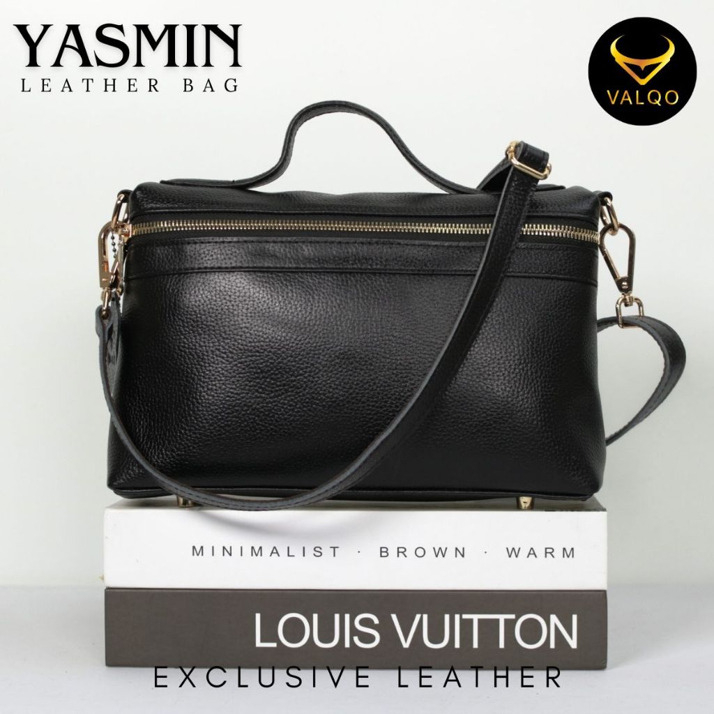 VALQO YASMIN Tas Wanita Kulit Sapi Clutch Pouch Tas Persit Perempuan