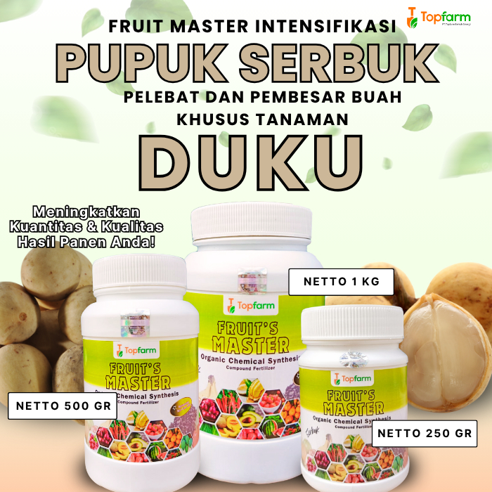 Pupuk Serbuk Duku / Pupuk Perangsang Buah Duku / Pupuk Penyubur Dan Pelebat Buah Duku / Pupuk Buah D