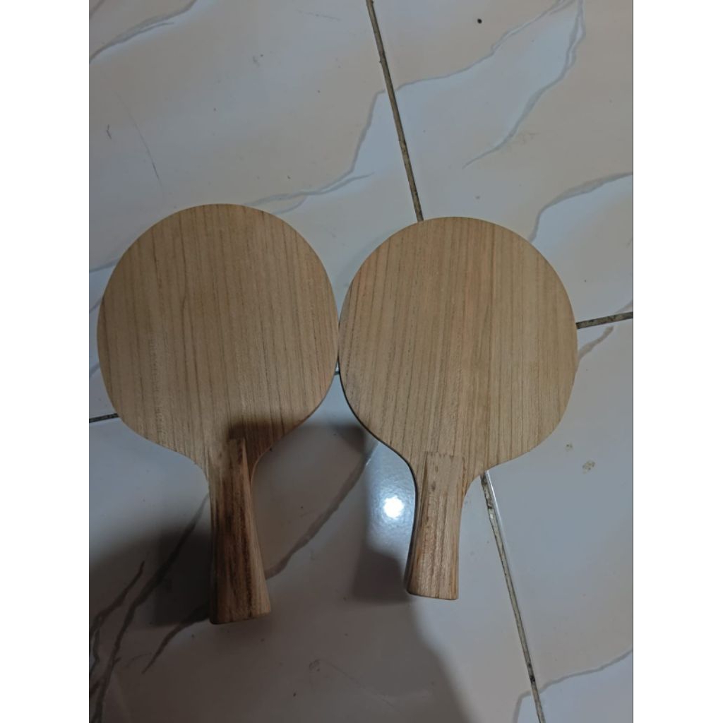bet tenis meja kayu jati asli