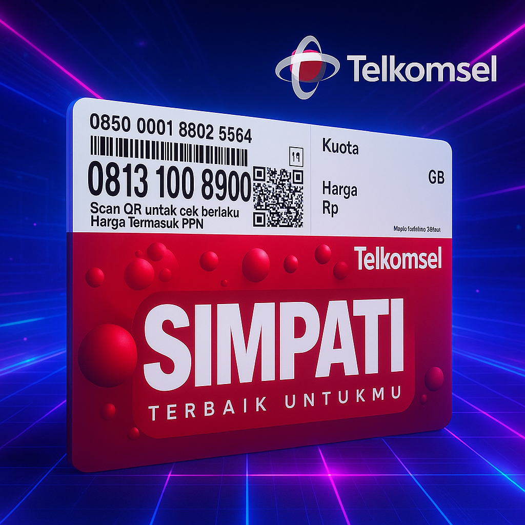 Nomor cantik Telkomsel simpati 11 Digit 0813 100 8900