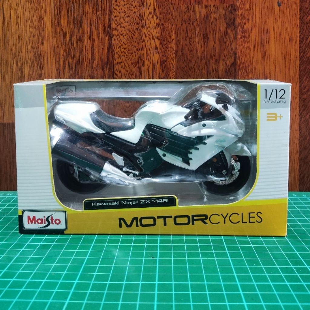 diecast motor maisto Kawasaki ninja ZX 14R