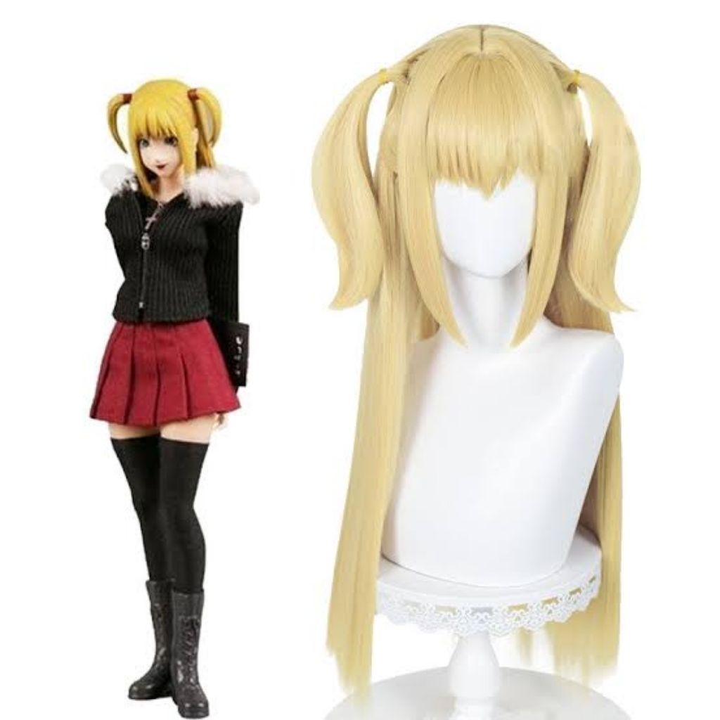 Wig Misa Amane Cosplay Anime Death Note