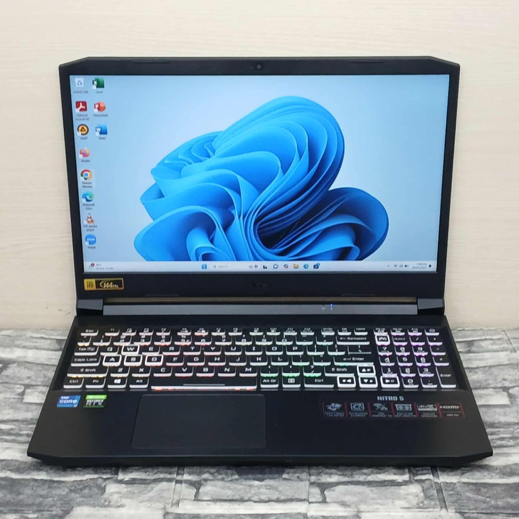 LAPTOP GAMING ACER NITRO AN515-57 INTEL CORE I7-11800H GEN 11 8GB SSD 512GB RTX 3060 (6GB)