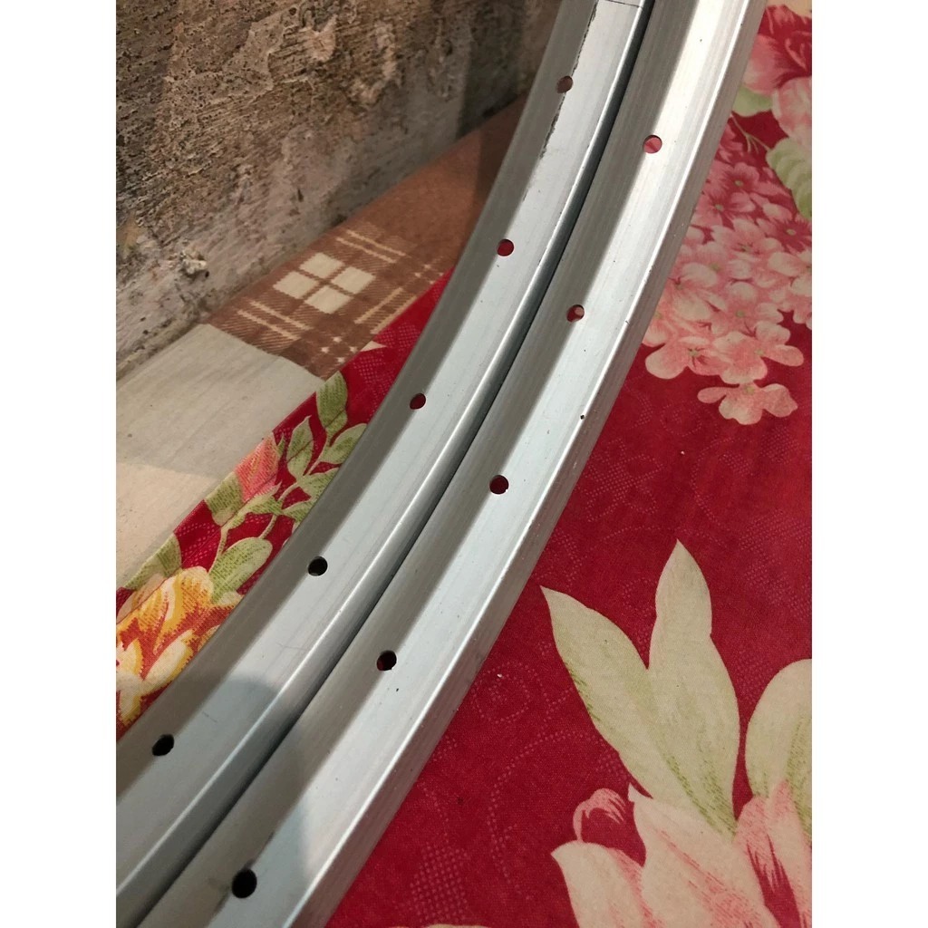 ORIGINAL Velg Rims Sepeda MTB 26" 36 Hole Single Wall silver READY STOCK