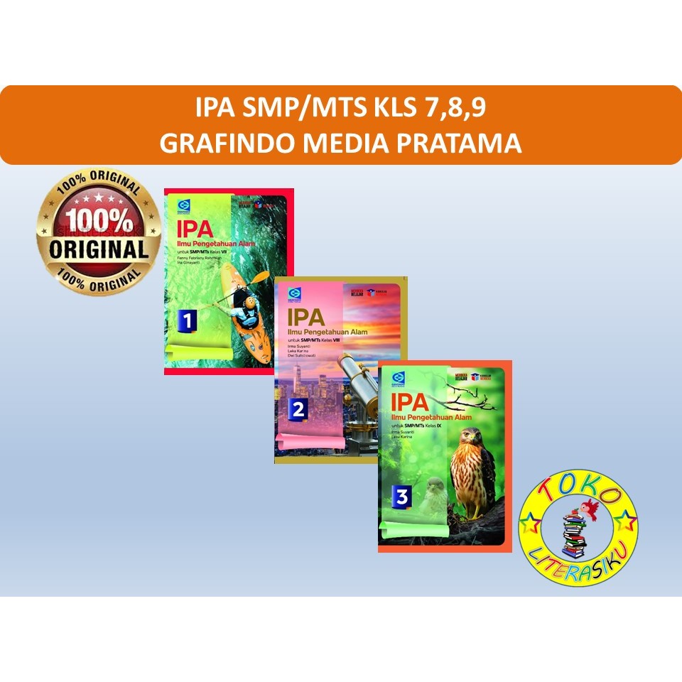 GRAFINDO SMP - IPA SMP/MTS Kelas 7,8,9 Kurikulum Merdeka