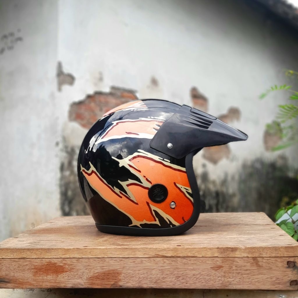 helm suzuki | suzuki TS | helm jadul | MURAH