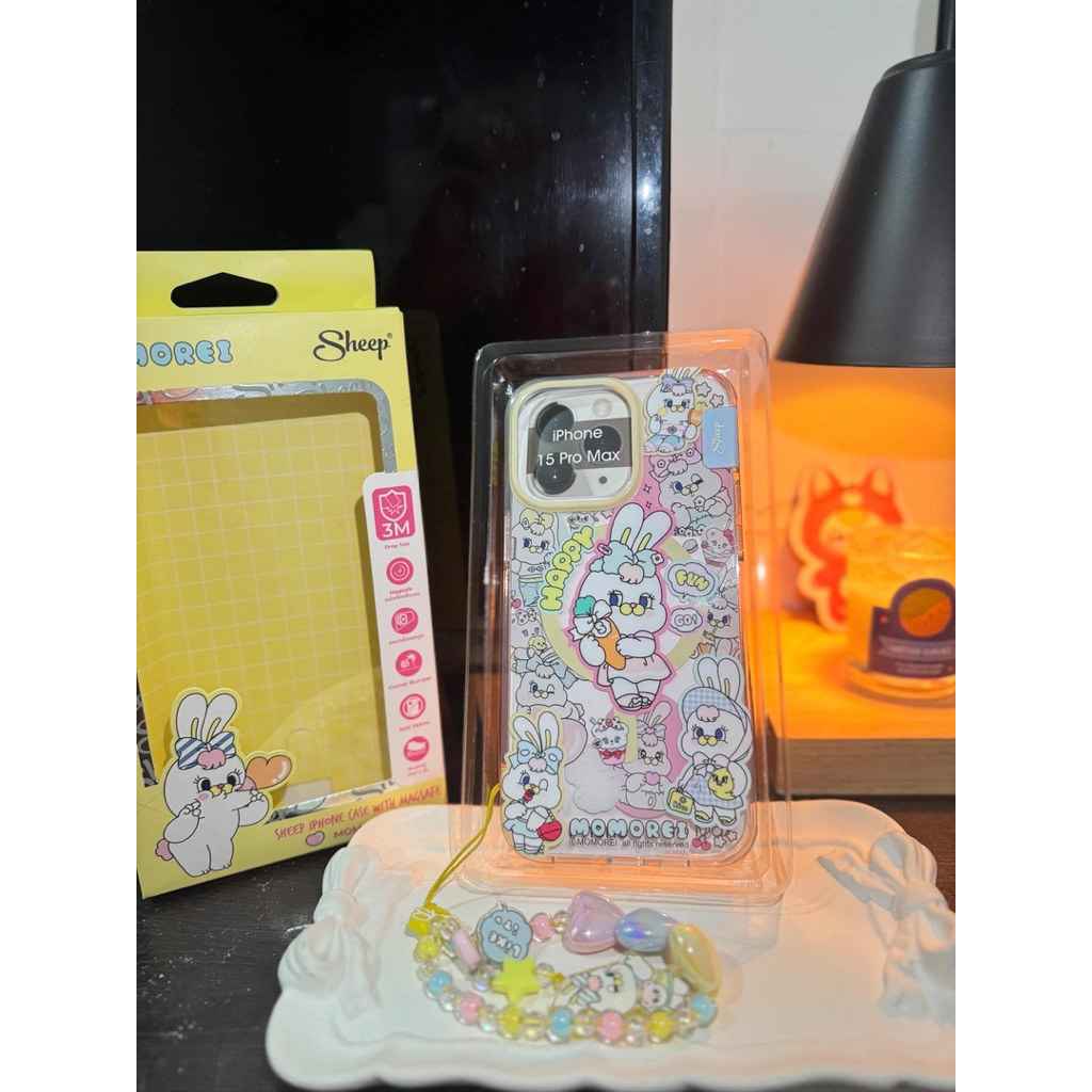 Case Apple Sheep 15 Pro Max With Strap applesheep Original Thailand Bangkok Case Premium Bagus Kokoh
