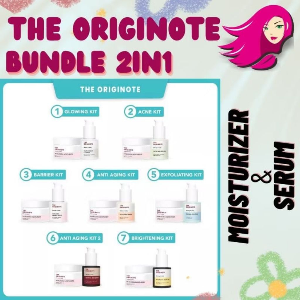 the originote 2in1 paket moisturizer & serum