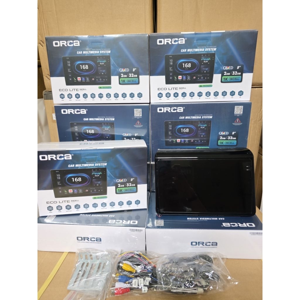 Headunit Android Ertiga/XL7 2018 Up Orca Lite 2/32GB 9"Qled Incell