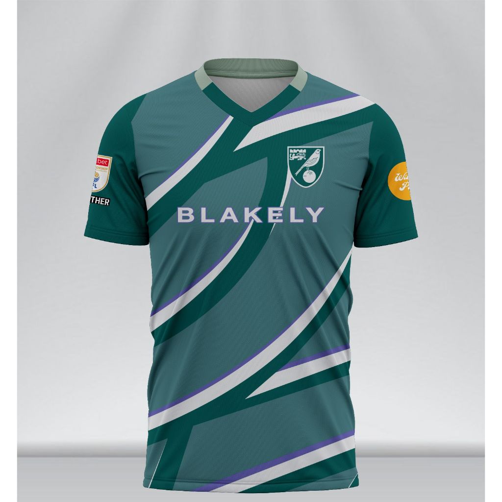 Jersey Norwich Away 2025 2026 Full Printing