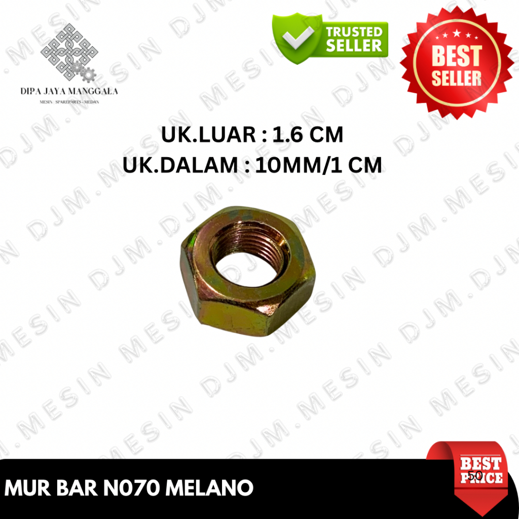 Sparepart Chainsaw Mur Bar 070 Senso Sinso Mesin Gergaji Yusen MELANO mur bar senso 070 mur kap bar 