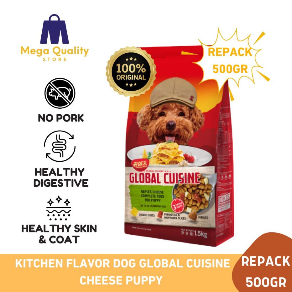 Kitchen Flavor Dog Global Cuisine Cheese Puppy REPACK 500gr
