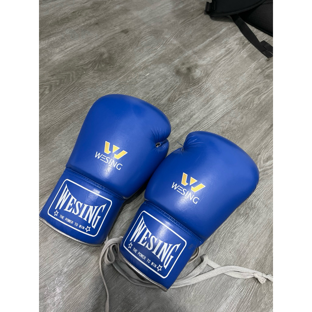 Gloves boxing wesing