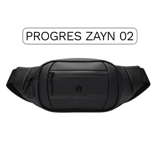 PROGRES ZAYN 02 | Tas Waist bag Waterproof Tas Selempang Tas Pinggang Anti Air