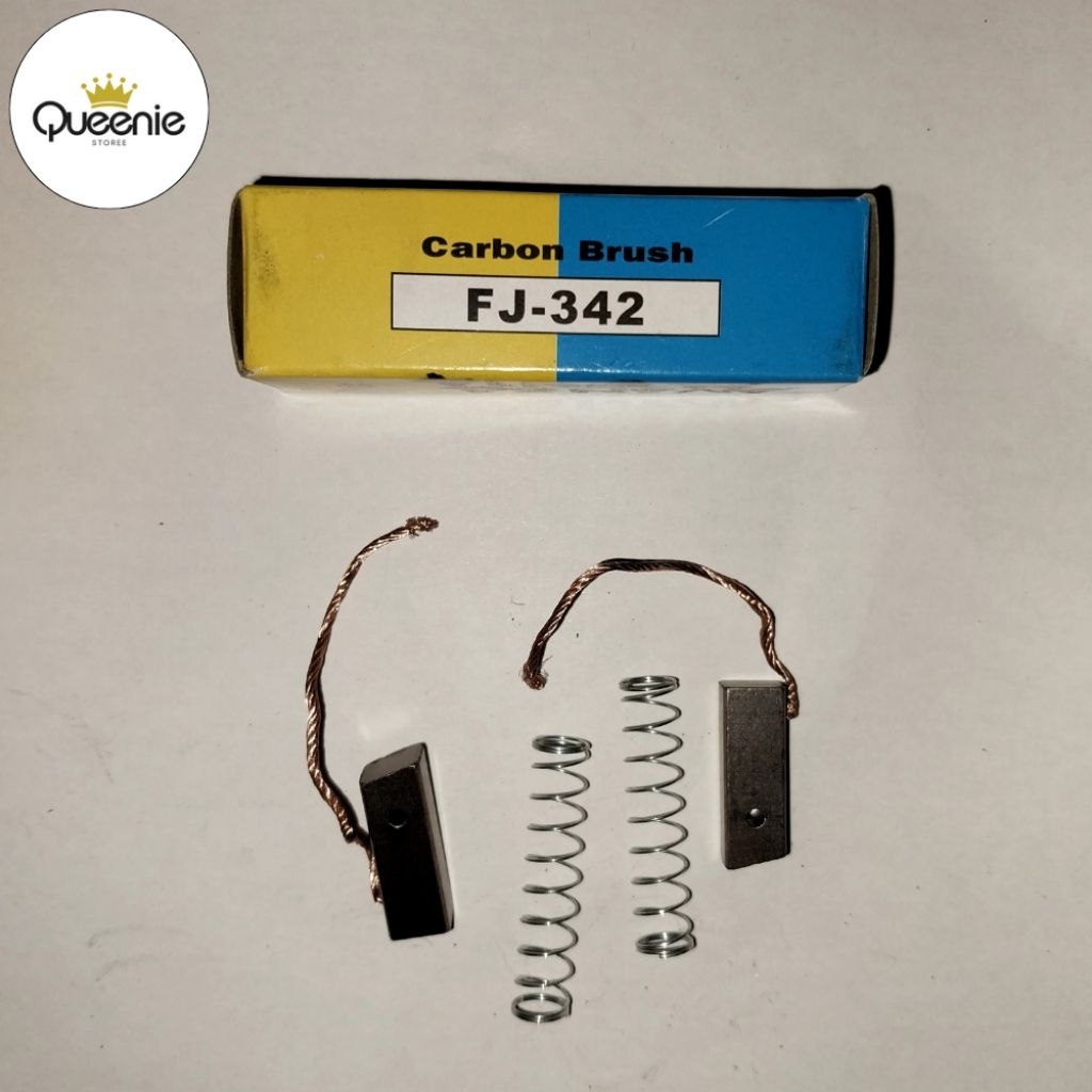 ARANG CARBON BRUSH FJ - 342 DINAMO KIPAS RADIATOR MOTOR FAN AVANZA XENIA