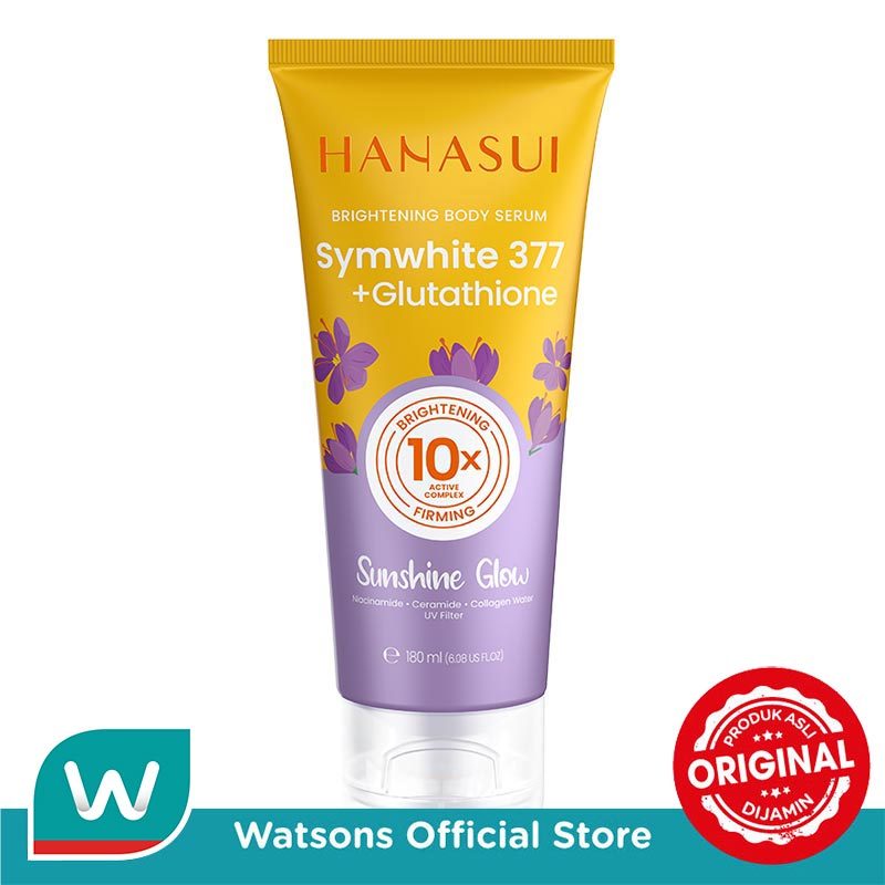 Hanasui Brightening Body Serum Sunshine Glow 180ml