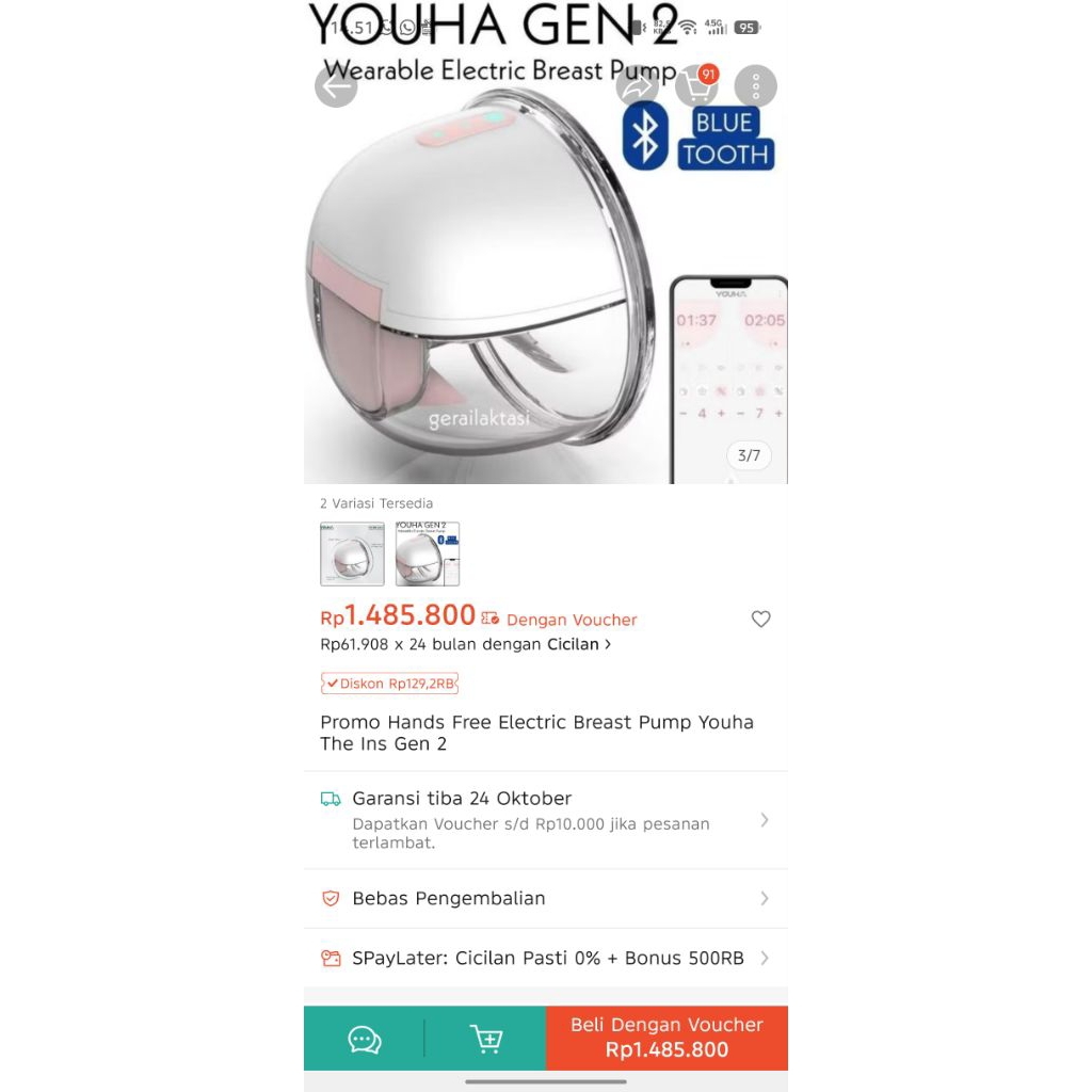 Youha The Ins Gen2 Bluetooth preloved