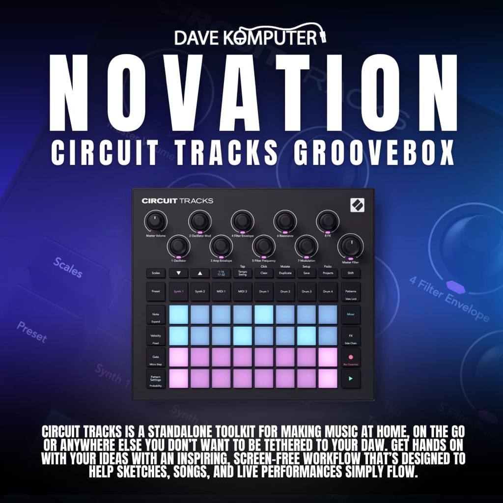 Novation Circuit Tracks Groovebox
