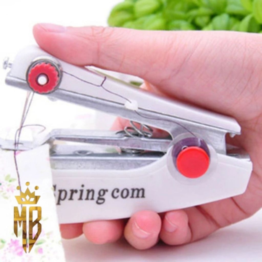 MESIN JAHIT STAPLES/Mesin Jahit Tangan Mini Portable/ mesin jahit Staples Tanpa Baterai praktis hasi