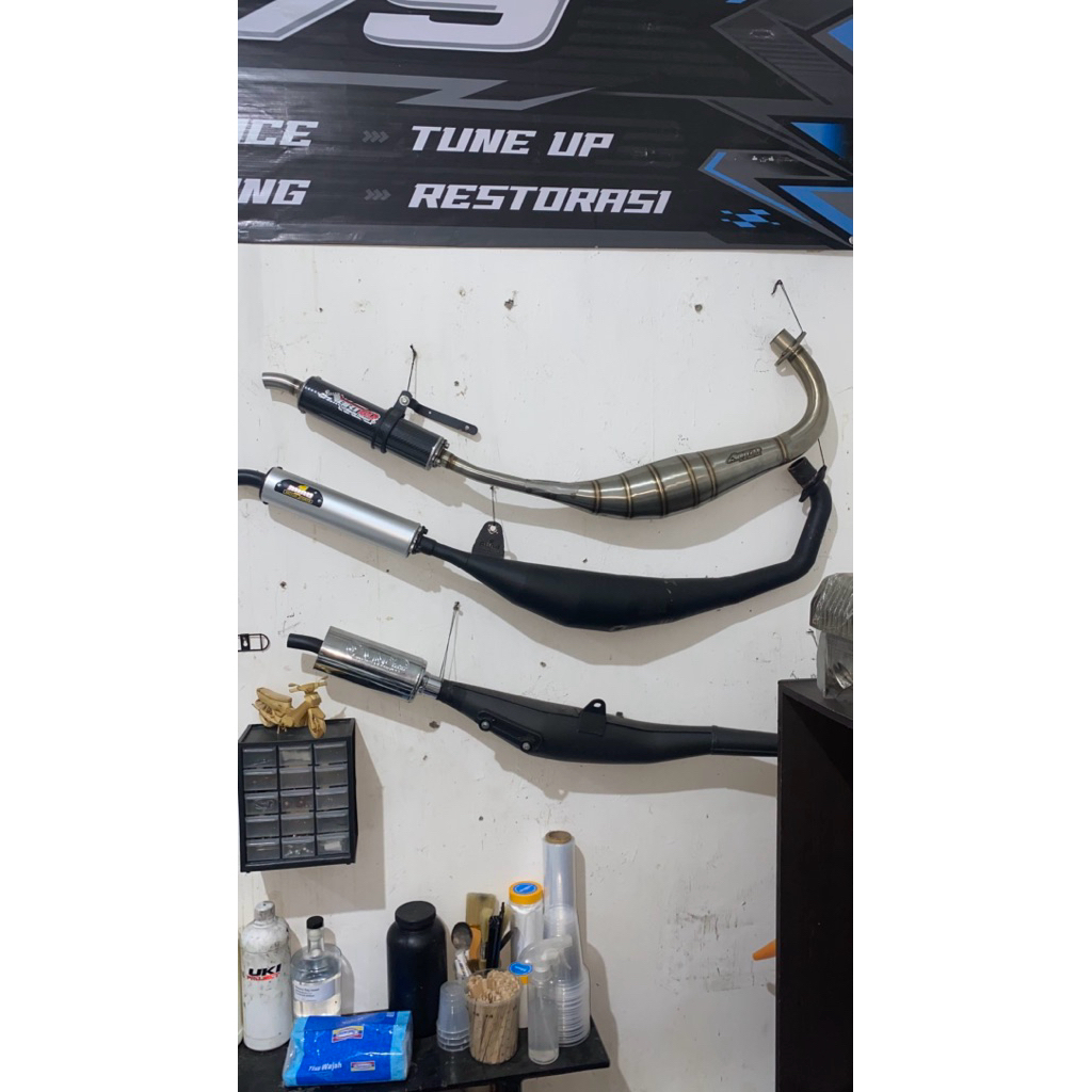 KNALPOT KOLONG ABRT SATRIA HIU SATRIA 2 TAK