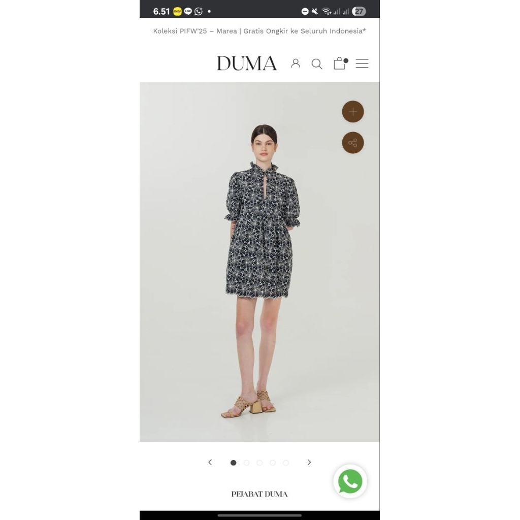 Duma Yarra Dress Preloved