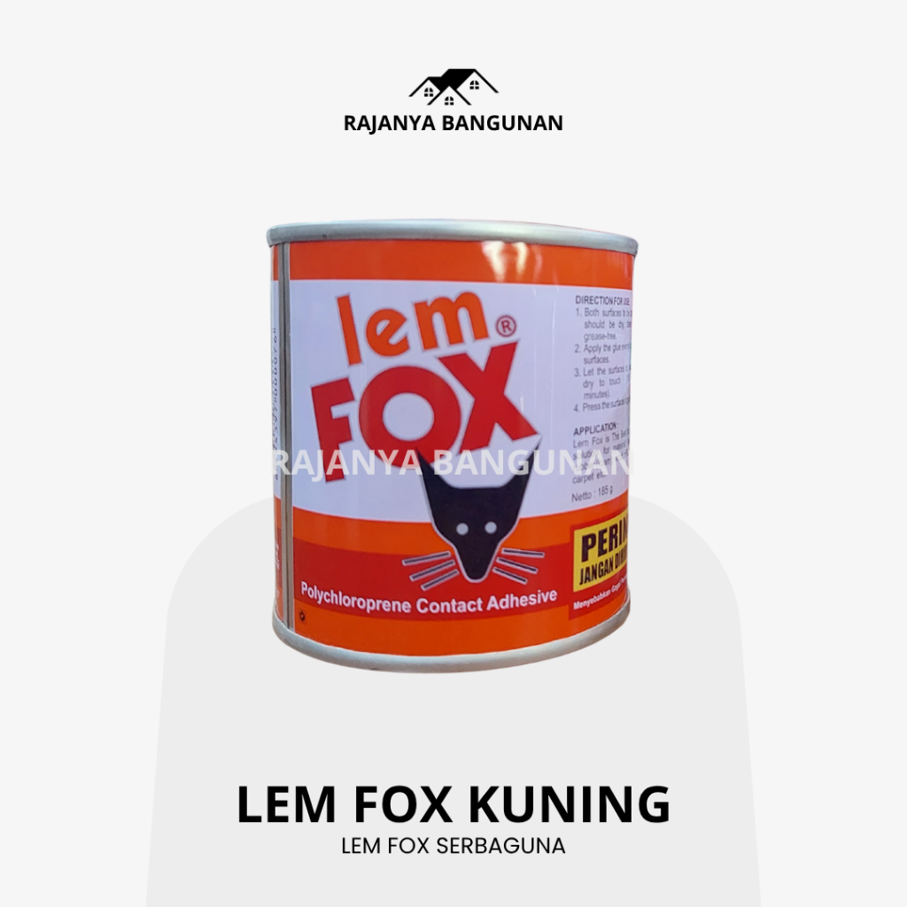 Lem Fox Kuning Serbaguna / Lem Fox Kaleng