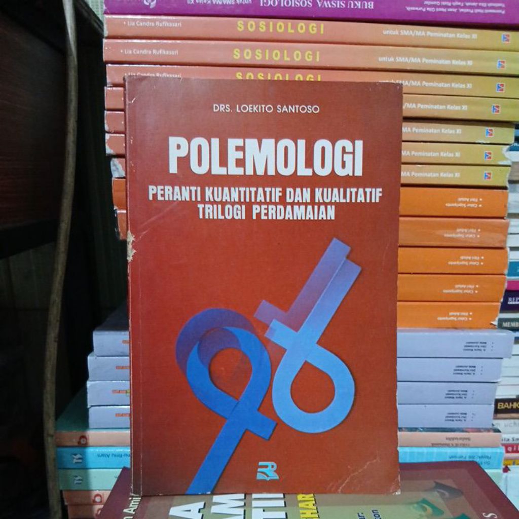 polemologi peranti kuantitatif dan kualitatif Trilogi perdamaian buku bekas