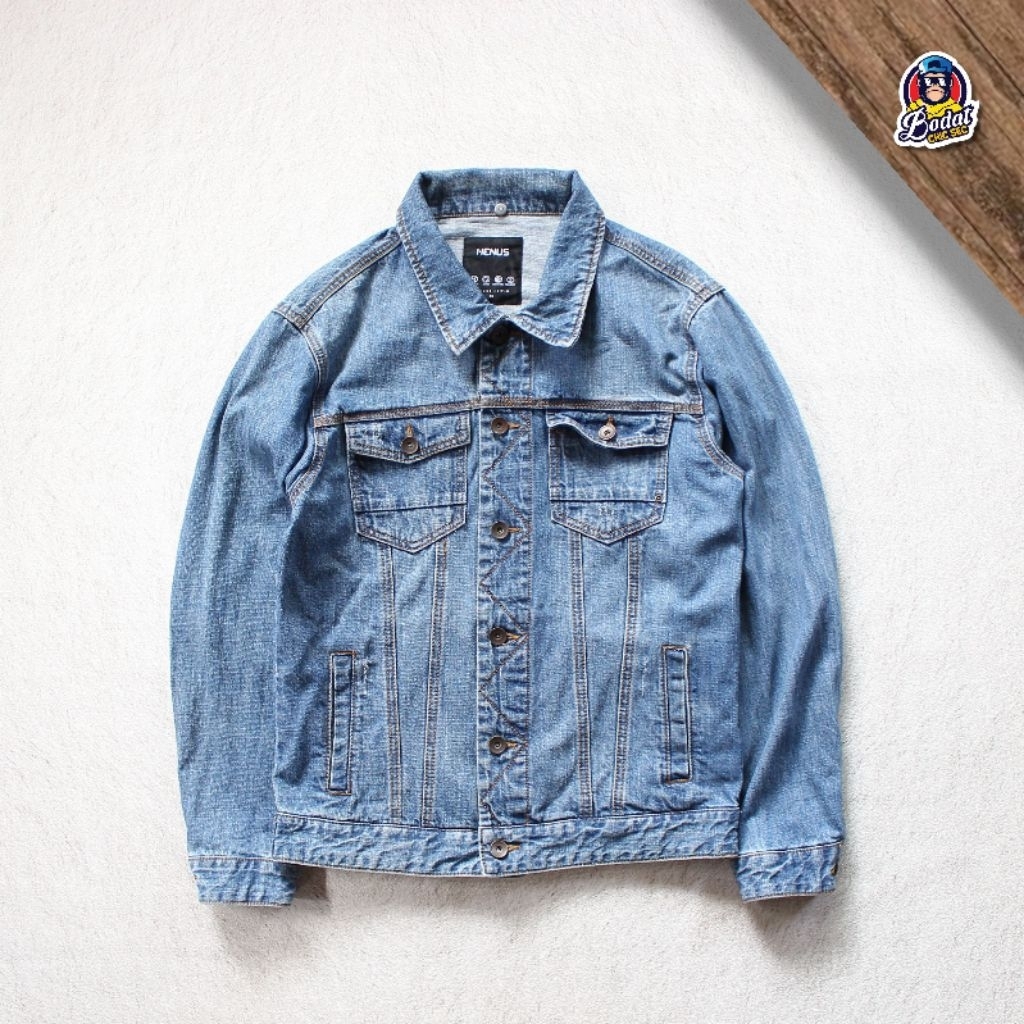 Jaket Jeans Trucker Henus