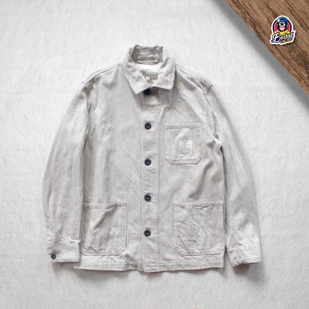 Jaket Jeans Urban Standard ala blue water (kancing kanan)