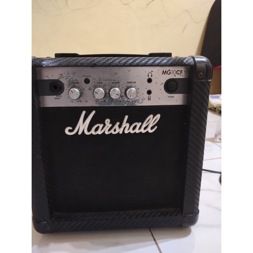 ampli amply amplifier gitar Marshal mg10 second bekas