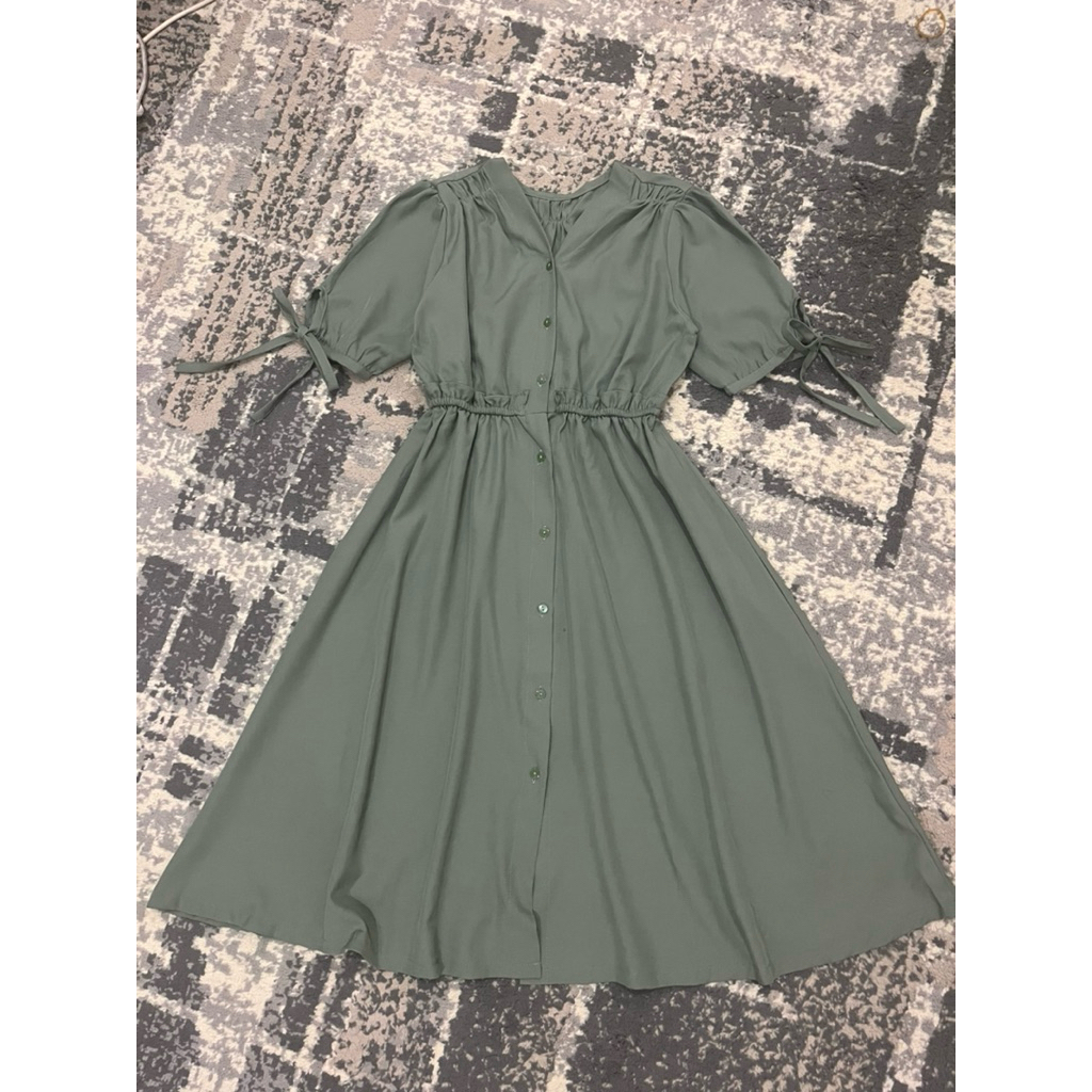 Sage Green Dress