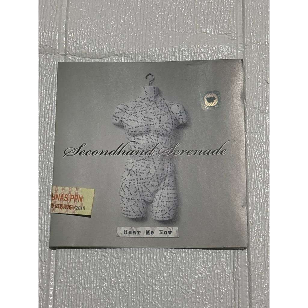 CD ALBUM SECONDHAND SERENADE HEAR ME NOW ORIGINAL