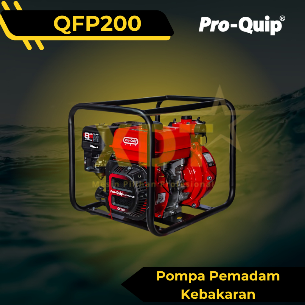 ProQuip QFP200 Mesin Pompa Air Pemadam Kebakaran Irigasi 2 Inch Water Pump Centrifugal PROQUIP QFP 2
