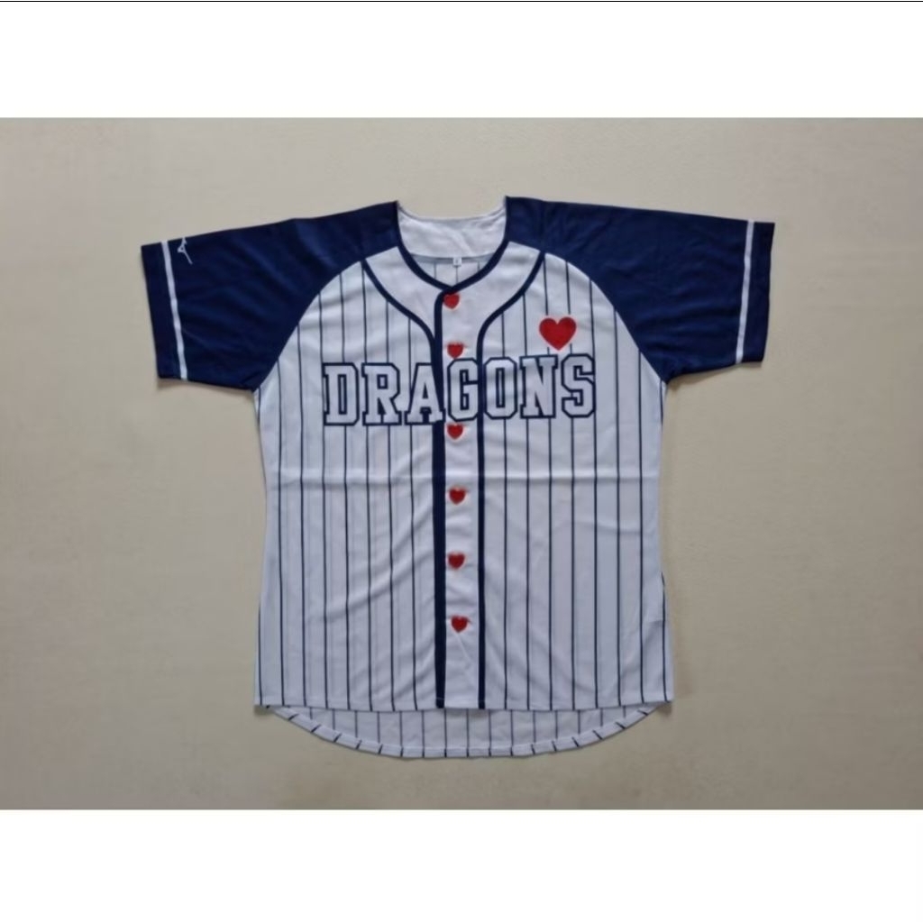 JERSEY BASEBALL CHUNICHI DRAGONS DORA KOI ORIGINAL 100%