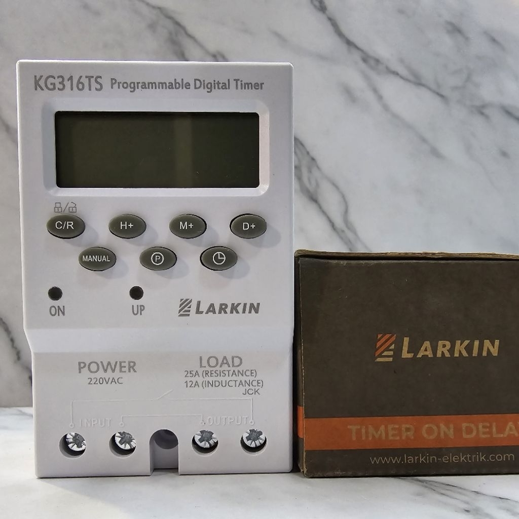 LARKIN KG316TS DIGITAL TIMER PROGRAMMABLE LARKIN ELEKTRIK