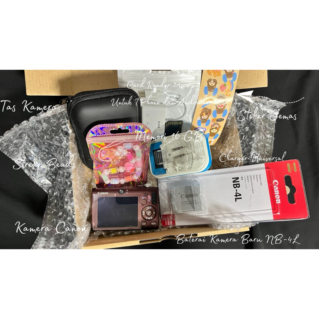 Kamera Second Canon IXUS 80 IS Full Set